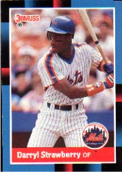 1988 Donruss Baseball Cards    439     Darryl Strawberry